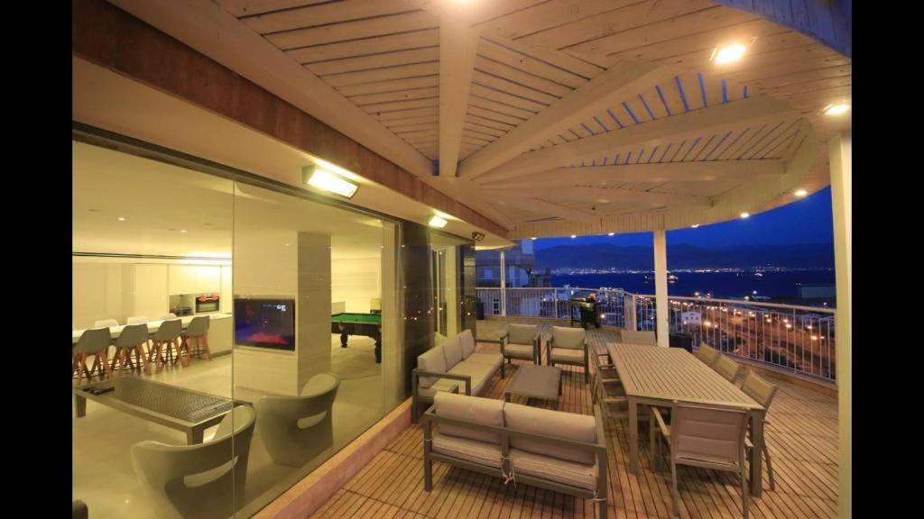 Exclusive Amdar -Residence Luxury Penthause With Privat Roof Pool Near The Sea -Best Sea View Eilat Dış mekan fotoğraf